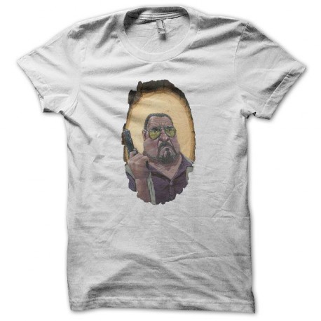 Tee shirt The Big Lebowski Walter Sobchak blanc