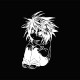 Tee shirt Parodie Death Note blanc/noir