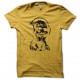Tee shirt dj zombi jaune/noir