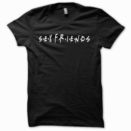 Tee shirt sex friends parody friends black