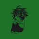 Tee shirt Parodie Death Note noir/vert bouteille
