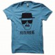 Tee shirt Breaking bad Heisenberg noir/bleu