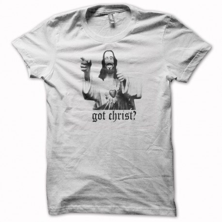 Tee shirt got christ Clerks Les Employés modèles blanc