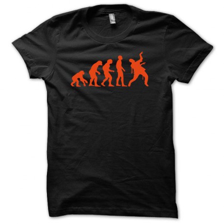 T-shirt evolution zombie zombies black