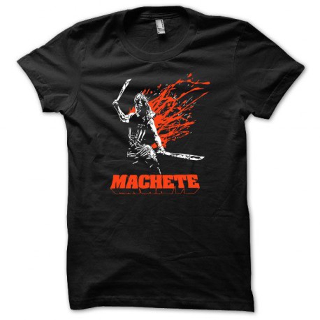 Tee shirt Machete Macheté blanc/noir