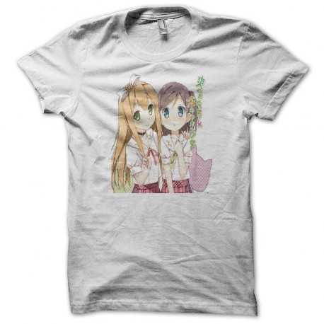 Tee shirt manga hentai blanc 
