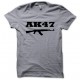 camiseta AK-47 kalashnikov negro/gris