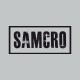 Camiseta Sons Of Anarchy samcro negro/gris