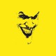 camiseta Joker Batman negro/amarillo