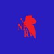 Tee shirt Nerv rouge/bleu royal