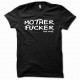 Camiseta Californication hank moody say mother fucker blanco/negro