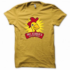 T-shirt Mr cluck's lost hurley yellow