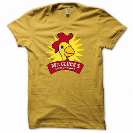 Camiseta Mr cluck's lost hurley amarillo