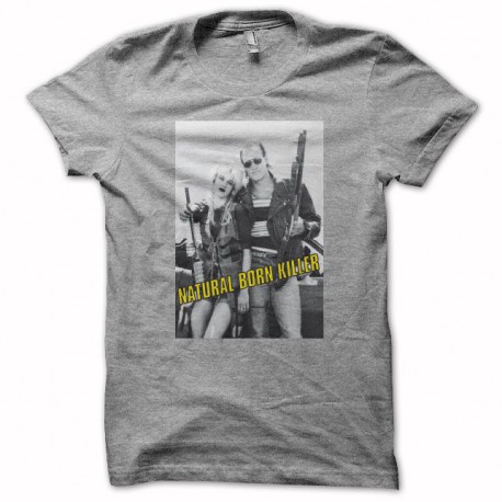 Tee shirt Tueurs nés Le Meurtre dans le sang noir/gris
