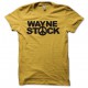 T-shirt Wayne stock Wayne's World yellow