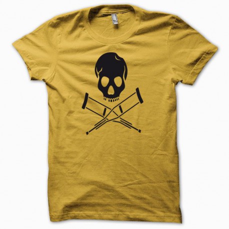 Tee shirt Jackass noir/jaune