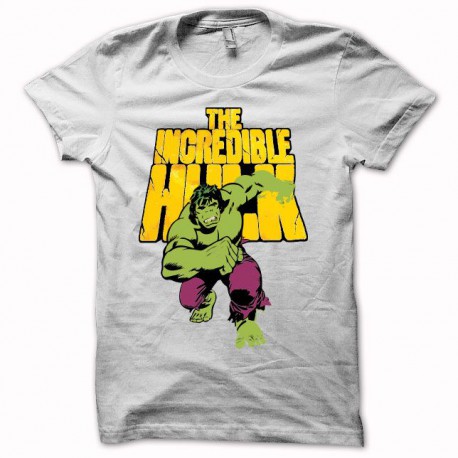 camiseta El increíble Hulk blanco