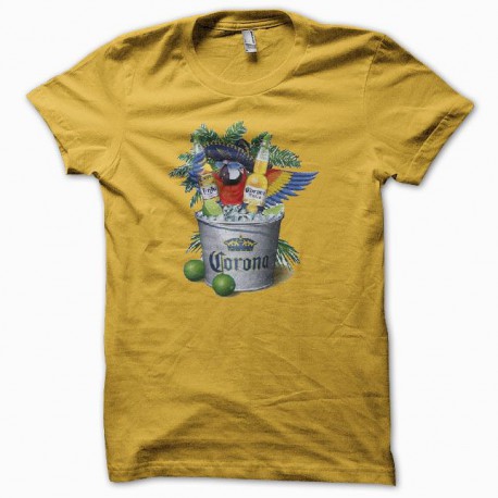 Tee shirt Corona Extra vintage jaune