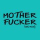 T-shirt Californication hank moody say mother fucker  black/blue