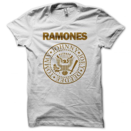 Tee shirt RAMONES blanc