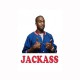 T-shirt Kanye West  jackass white