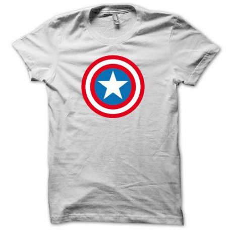 camiseta Capt America blanco