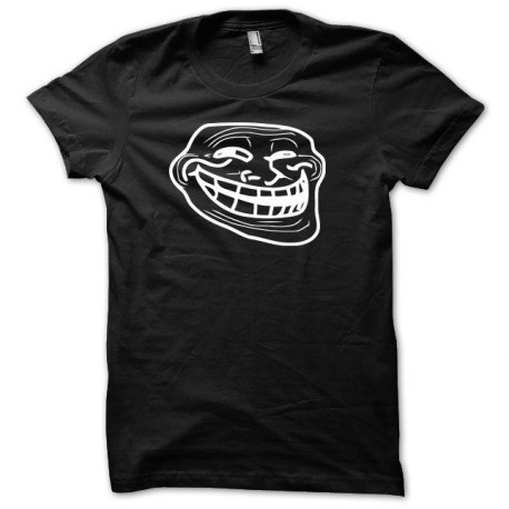 T-shirt  troll trollface trollage black