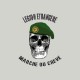 t-shirt The French Foreign Legion marche ou creve black/gray