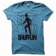 Tee shirt LMFAO Party Rock Anthem every day i m shufflin bleu/noir