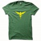 Camisa amarilla guṇam botella / verde