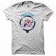 Tee shirt Anti PSG football noir/blanc