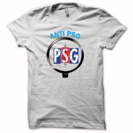 camiseta Anti PSG  football negro/blanco