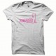Tee shirt Hentai rose/blanc