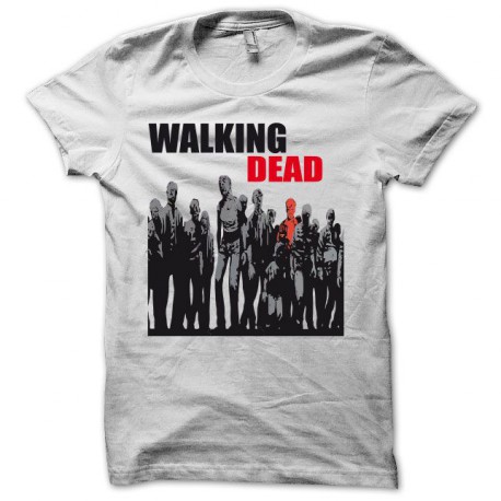 Tee shirt The Walking Dead blanc