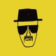 Tee shirt Breaking bad Heisenberg noir/jaune