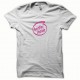 Tee shirt Hentai Inside rose/blanc