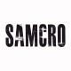 Camiseta Sons Of Anarchy samcro negro/blanco