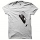 t-shirt Glock 17 holster black/white