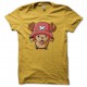 Tee shirt manga One piece Tony Tony Chopper jaune