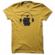 Tee shirt Apple Dj noir/jaune