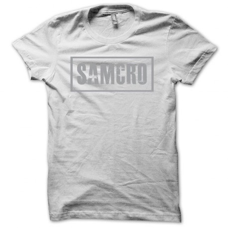 Tee shirt Sons Of Anarchy SAMCRO noir/blanc