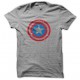 Tee shirt Capt America vintage gris
