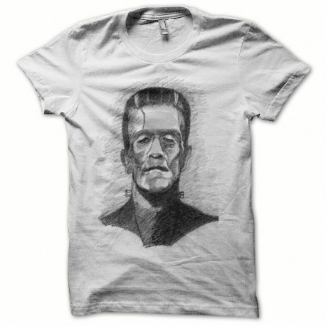 T-shirt Frankenstein black/white