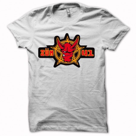 camiseta SUM 41 blanco