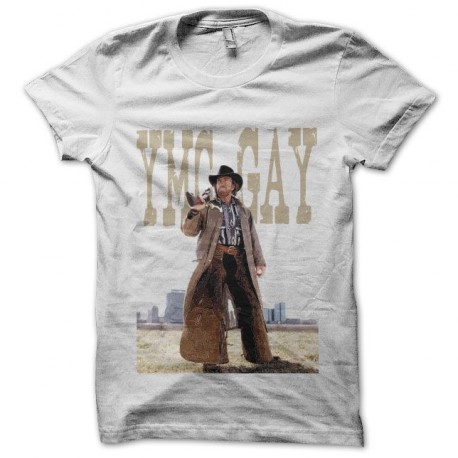 Tee shirt Chuck Norris chuck da fuck noir/blanc
