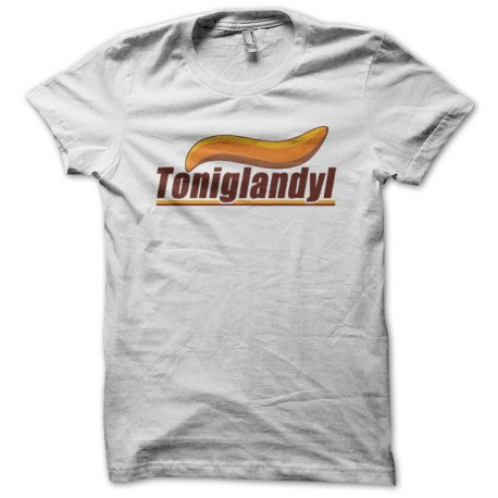 T-shirt  Les Nuls Toniglandyl white