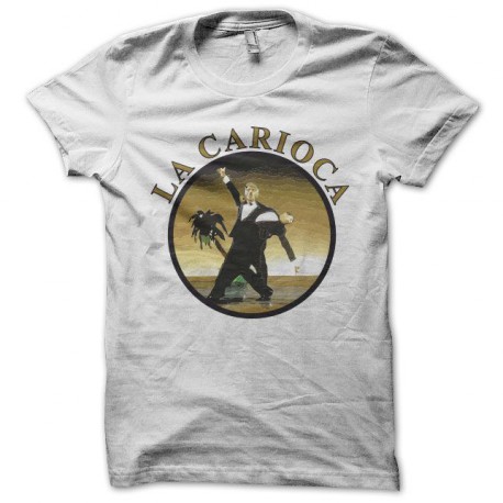 Tee shirt  Les Nuls la carioca blanc