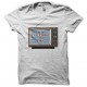 Tee shirt  Les Nuls agad la té'évision é pis dors blanc