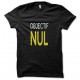 camiseta  Les Nuls objectif nul negro