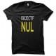 T-shirt  Les Nuls objectif nul black